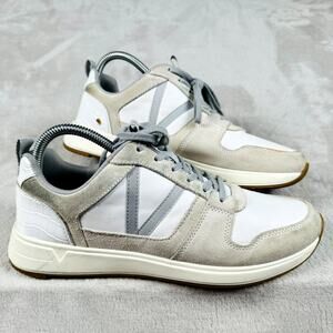 Vionic Shoes Womens Size 10 White Cream‎ Rechelle Walking Lace Up Casual Sneaker